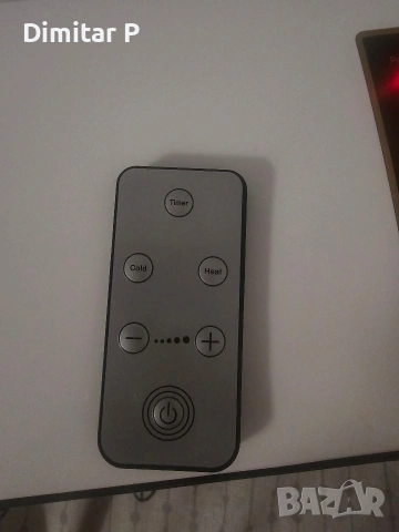 Стенна печка/охладител 1800W, снимка 4 - Отоплителни печки - 53599907