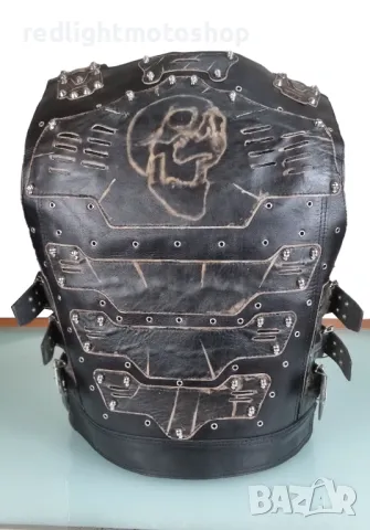 №4675 Атрактивен кожен мото елек, снимка 10 - Аксесоари и консумативи - 47272212