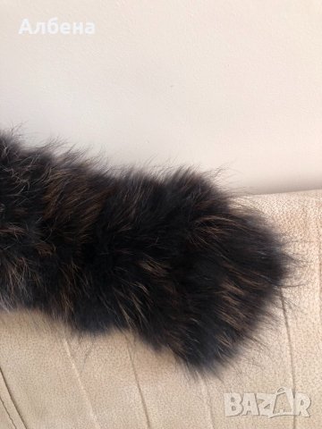 Яка естествен косъм от лисица, снимка 5 - Шалове - 35325412