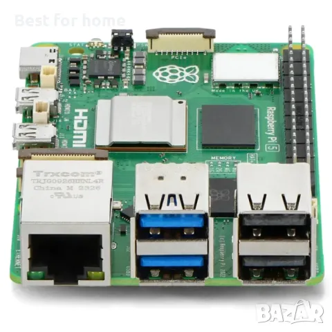 Raspberry Pi 5 8GB- едноплатков компютър , снимка 2 - Работни компютри - 49344080