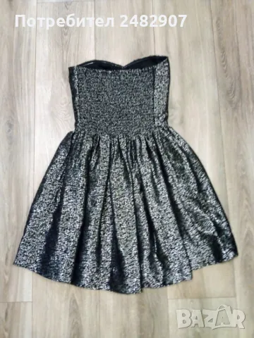 Сребриста бална рокля, снимка 11 - Рокли - 48944434