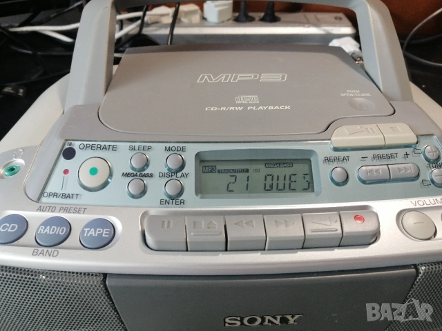 Музикална система SONY CFD-S03CP, снимка 18 - Аудиосистеми - 51577842