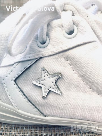 Бели CONVERSE,оригинал, снимка 16 - Кецове - 37311833