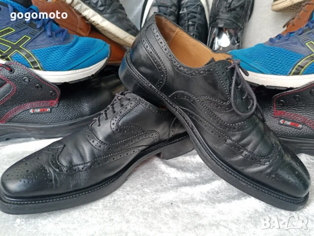 мъжки обувки ROYAL CLASS, PREMIUM LINE OXFORD,100% ВИСОКОКАЧЕСТВЕНА  естествена кожа,N- 42 - 43, снимка 14 - Ежедневни обувки - 51227437