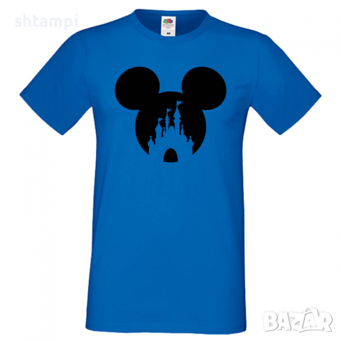 Мъжка тениска Mickey Head 2 Подарък,Изненада,Рожден ден, снимка 2 - Тениски - 36575851