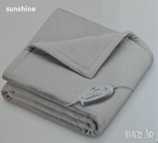 Електрическо одеяло Sanitas SHD 70 Пухкаво 180x130см 100W, снимка 3 - Други - 53434081