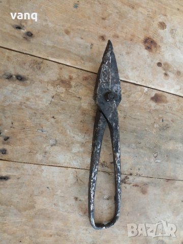 Стара ножица за ламарина, снимка 3 - Антикварни и старинни предмети - 32897168