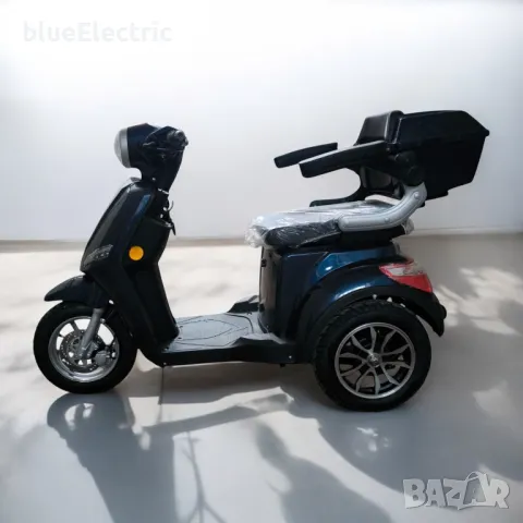 Електрическа Триколка blueElectric BM1-LUX 2000W | 60V | 24Ah | BLUE/GRAY, снимка 4 - Мотоциклети и мототехника - 49745653