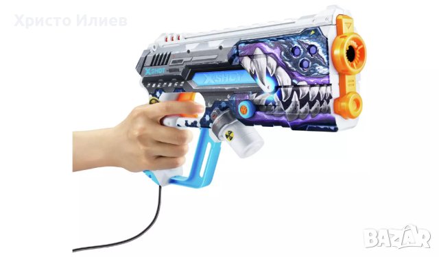 X-Shot Лазерен Бластер Пистолет 2 броя комплект с очила , снимка 9 - Други - 43473678