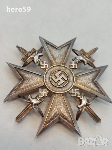  Орден-Испански кръст(Легион кондор)1936-орден,медал, снимка 1