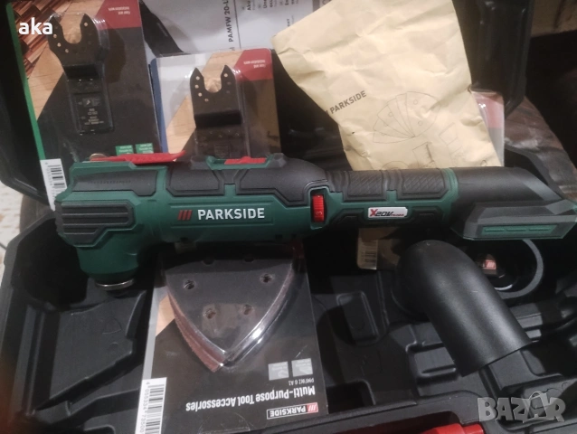 Многофункционален инструмент с аксесоари+4 допълнителни PARKSIDE® гаранция 2 г.., снимка 6 - Други инструменти - 53181807