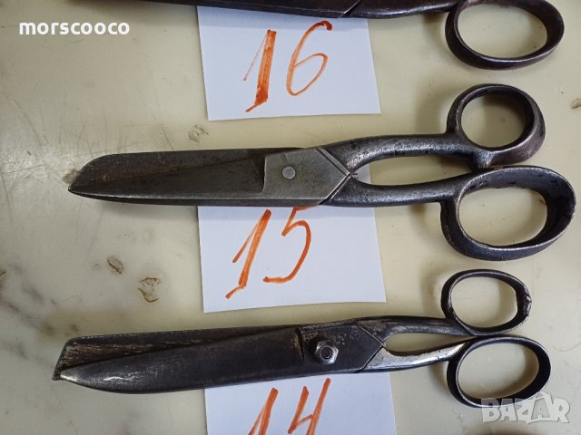 стари ножици на цени от 5 до 35лв за брой, снимка 10 - Антикварни и старинни предмети - 43639051