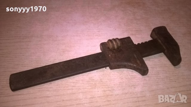 fahr-марков раздвижен ключ/чук-24х7см-внос швеицария, снимка 3 - Ключове - 27197821