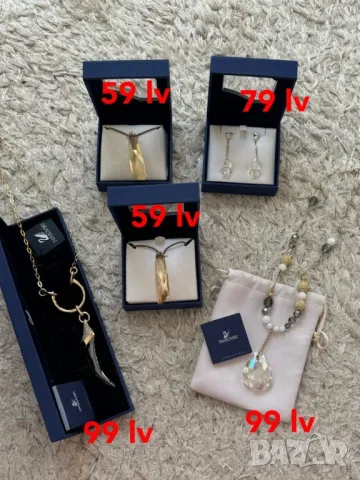 шваровски колие огърлица пеперуда Swarovski , снимка 5 - Колиета, медальони, синджири - 39622906