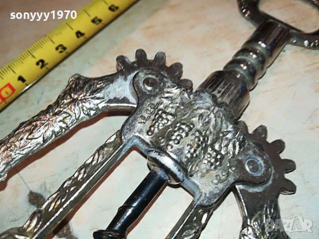 МАСИВЕН РЕТРО ТИРБУШОН ОТ ФРАНЦИЯ 3008221530, снимка 12 - Антикварни и старинни предмети - 37846809