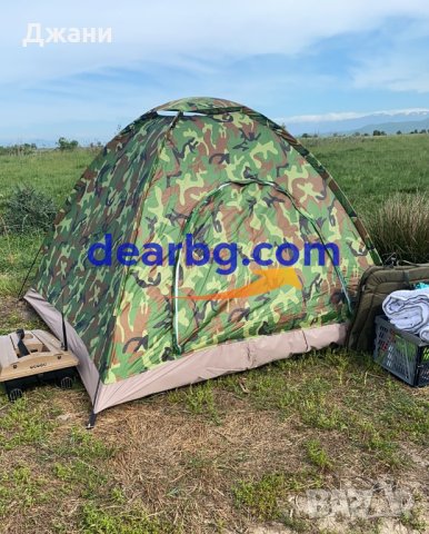 Непромокаема камуфлажна палатка за къмпинг, риболов, снимка 9 - Палатки - 28490417