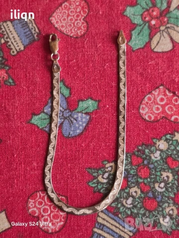 Сребърна гривна. 18 см. Цена 24,99 лв. За Севлиево безплатна доставка.