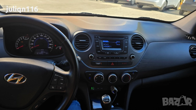 Hyundai i10 2016г Euro 6B, Промо цена 8000лв. икономична и евтина малка кола на Газ, снимка 7 - Автомобили и джипове - 51819459