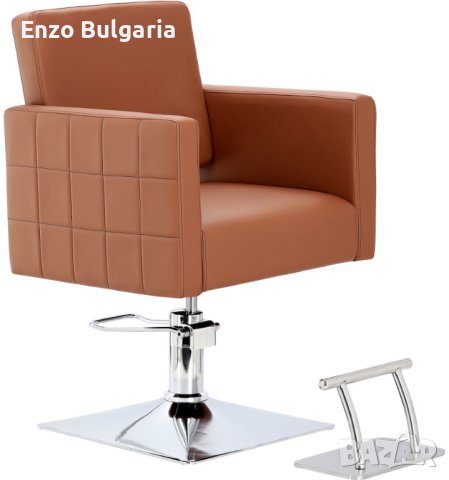 Фризьорски комплект Tom 2x хидравлични въртящи се фризьорски стола с керамична купа FJ-83023 ZESTAW, снимка 6 - Друго оборудване - 43861764