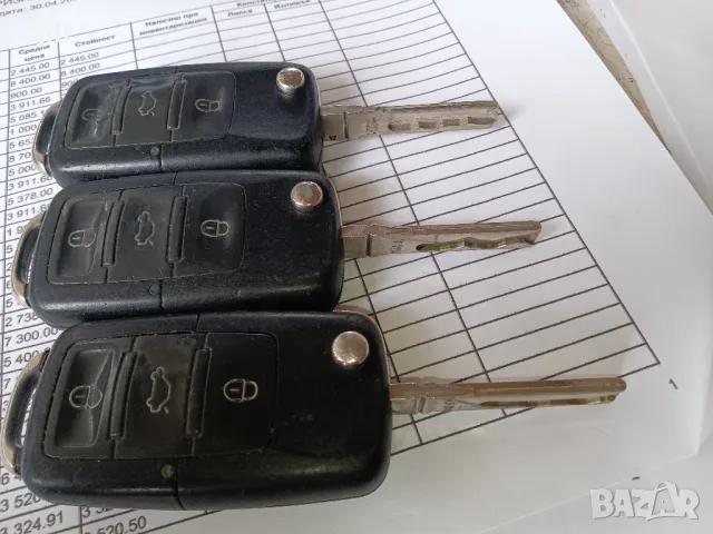Оригинални ключове за Vag групата-Vw,Audi,Skoda,Seat ., снимка 3 - Части - 50327408