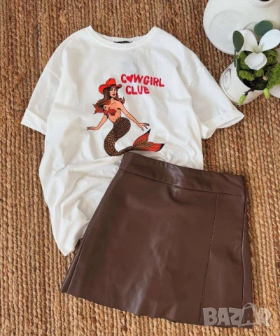 Пола панталон с шоколадово кафяв цвят  , снимка 4 - Къси панталони и бермуди - 50922504