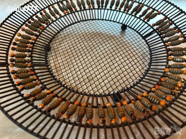 Декоративна метална купа Кения, снимка 10 - Декорация за дома - 52572517