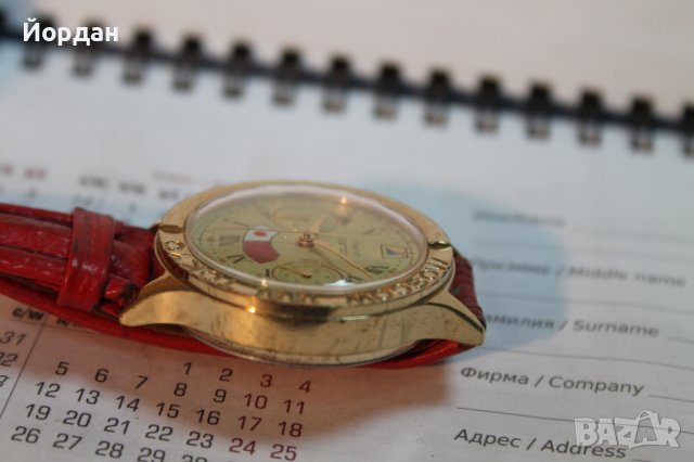 СССР хронограф ''Полет'' 23 камъка  калибър 3133 /1991-ва година/, снимка 3 - Мъжки - 43764187