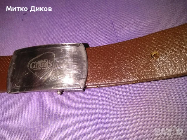 Фламини марков колан естествена кожа 133мм на 33мм нов, снимка 4 - Колани - 49486461