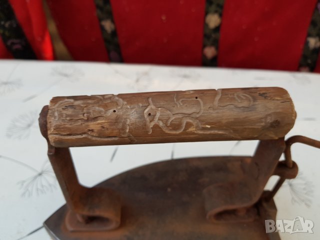 Стара шведска ютия, снимка 3 - Антикварни и старинни предмети - 37803456