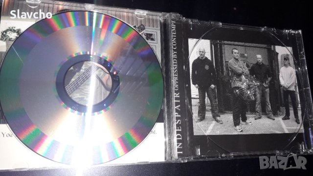 Компакт диск на дет метал групата -Indespair – Oppressed By Contempt (2004, CD), снимка 4 - CD дискове - 43045112