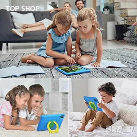 Нов Таблет за Деца 10.1" HD IPS, Android 13, Защита за Очи, 64GB, Образователен, снимка 6 - Конструктори - 49956845