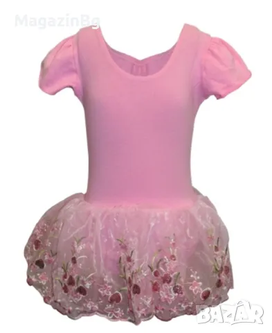 Детско трико с къс ръкав и поличка с бродерия triko, снимка 1