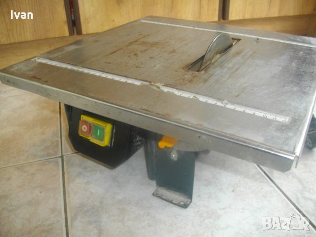 600 Вата-ф180мм-Машина Мокро-Сухо Рязане Плочки-Почти Нова-Реже 33 мм-Отлична, снимка 2 - Други инструменти - 33500161