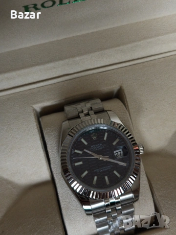 Rolex Datejust 41mm Автоматичен Часовник Пълен Комплект, снимка 18 - Мъжки - 53299216