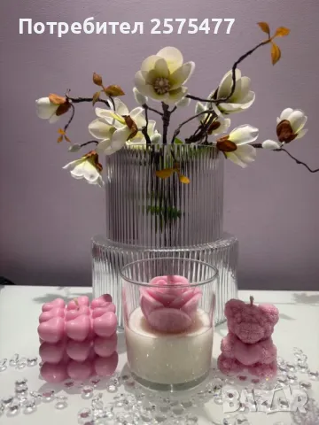 Ароматизирани Свещи Свети Валентин 