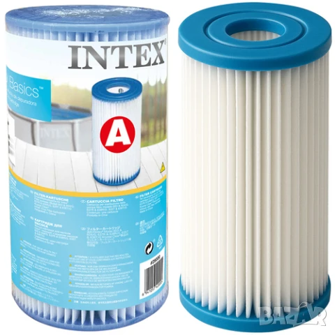 Филтър за басейн тип А / Картушен филтър INTEX