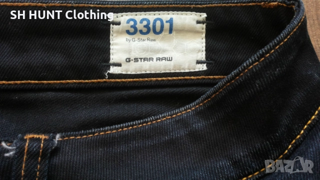 G-Star RAW 3301 LOW TAPERED Размер 33/34 мъжки дънки 2-59, снимка 12 - Дънки - 52730120