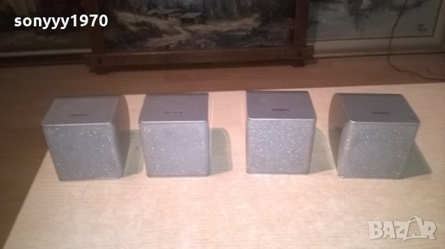 sony 4 броя тонколони-12х10х10см-внос швеицария, снимка 5 - Тонколони - 27361232