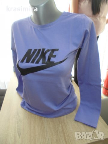 нови блузки на ''Nike'' в лилаво-S,М,Л,ХЛ,2ХЛ, снимка 6 - Спортни екипи - 38272112