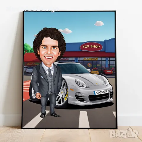 Карикатура Шарж за всеки повод, снимка 6 - Картини - 47533898