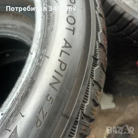 245 50 19 Michelin alpin 5 zp  4броя зимни дот 2019г RUN FLAT за BMW , снимка 6 - Гуми и джанти - 47472831