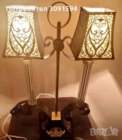  лампа  в  стил Арт Деко, около 50-те години на миналия век, Русия 