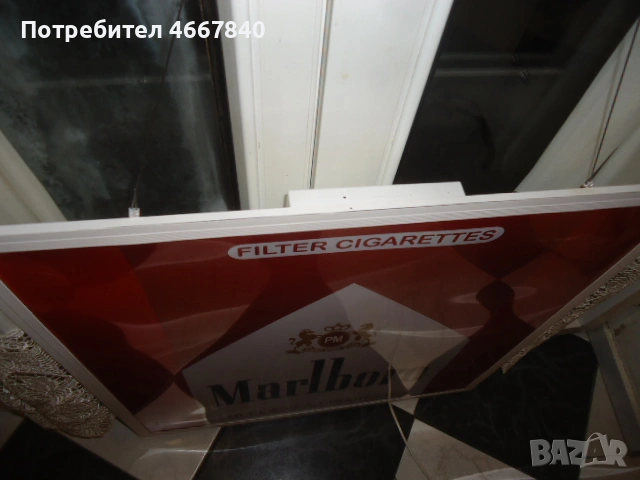 Marlboro  рекламна табела ретро., снимка 3 - Колекции - 52793276