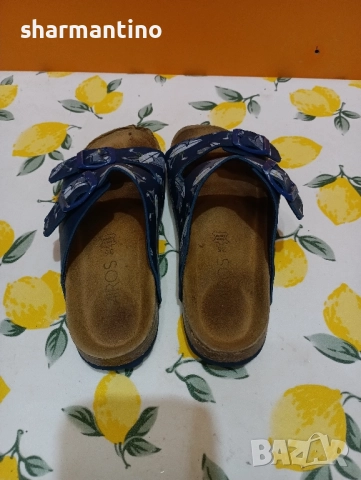 Airos кожени чехли N 35 - 7 лв, снимка 4 - Детски сандали и чехли - 51741159