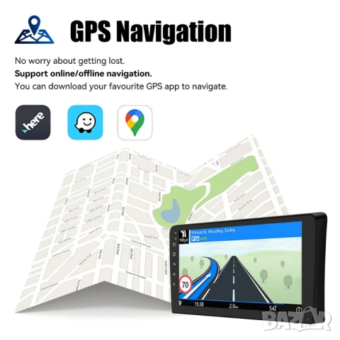 Audi A3 2003-2012 9” 2-DIN мултимедия с Android’15, 4GB/64GB , снимка 11 - Аксесоари и консумативи - 53053731