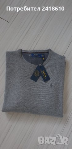 POLO Ralph Lauren Wool / Merino Mens Size M НОВО! ОРИГИНАЛ! Мъжки Пуловер!, снимка 3 - Пуловери - 43958190