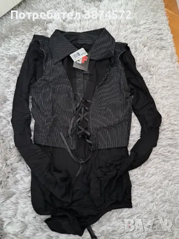 Нови дамски бодита с дълъг ръкав, снимка 10 - Блузи с дълъг ръкав и пуловери - 49125066