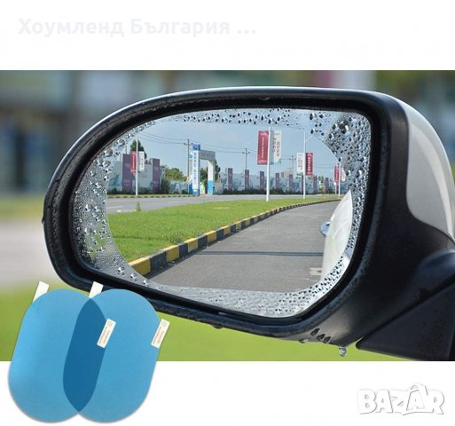 Nano стикер за странични огледала против дъждовни капки, снимка 2 - Аксесоари и консумативи - 32316065