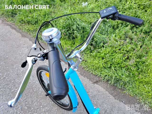 Сгъваем Нов модел e-Trike Hybrid Велосипед с три гуми Електрически Хибрид, снимка 8 - Велосипеди - 49831136