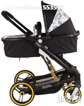 Детска количка-Kfaft LeonTravel Sistem НОВА !!!, снимка 2 - Детски колички - 53245158